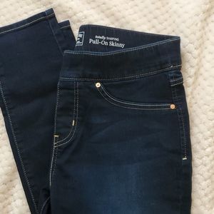 Pull on skinny jeans